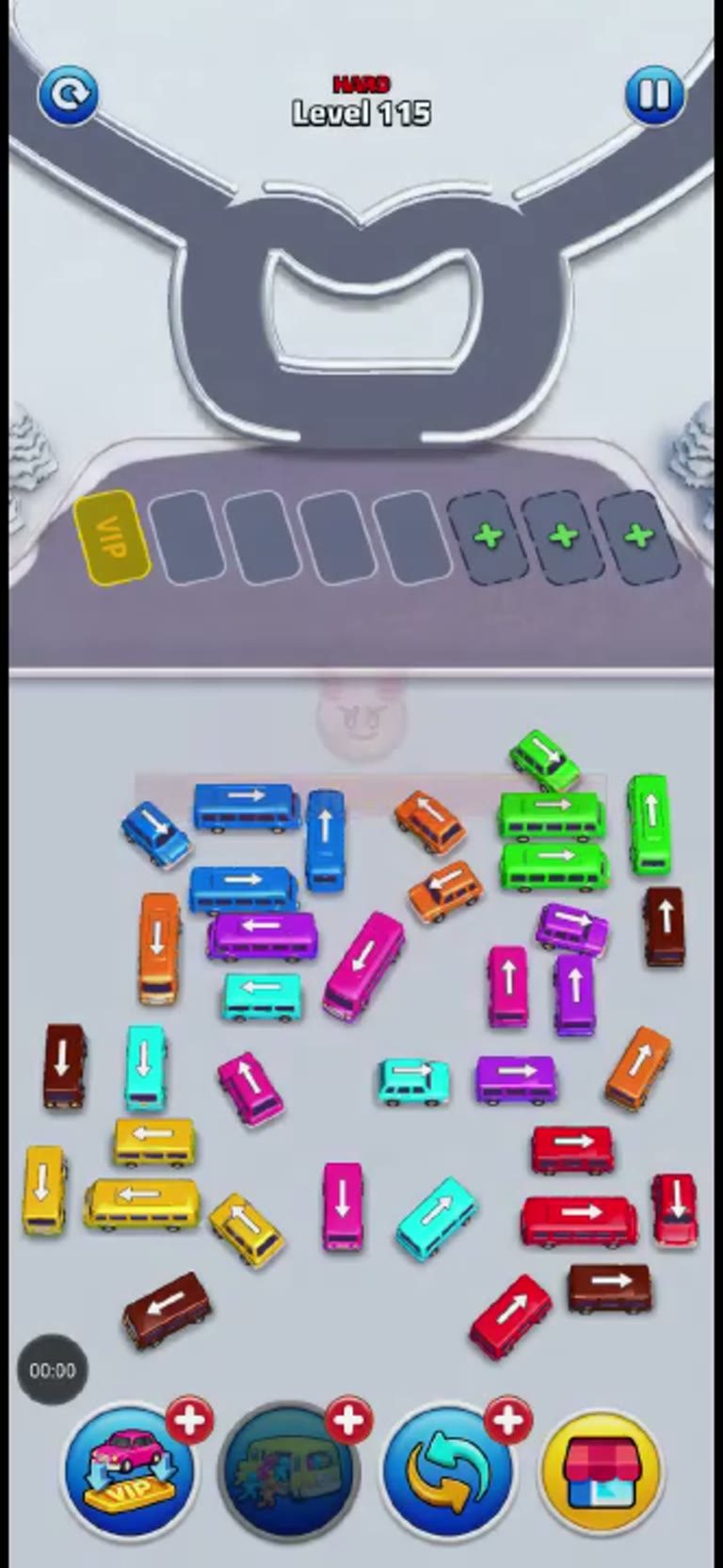 Bus Rush Fever Level 115 gameplay preview
