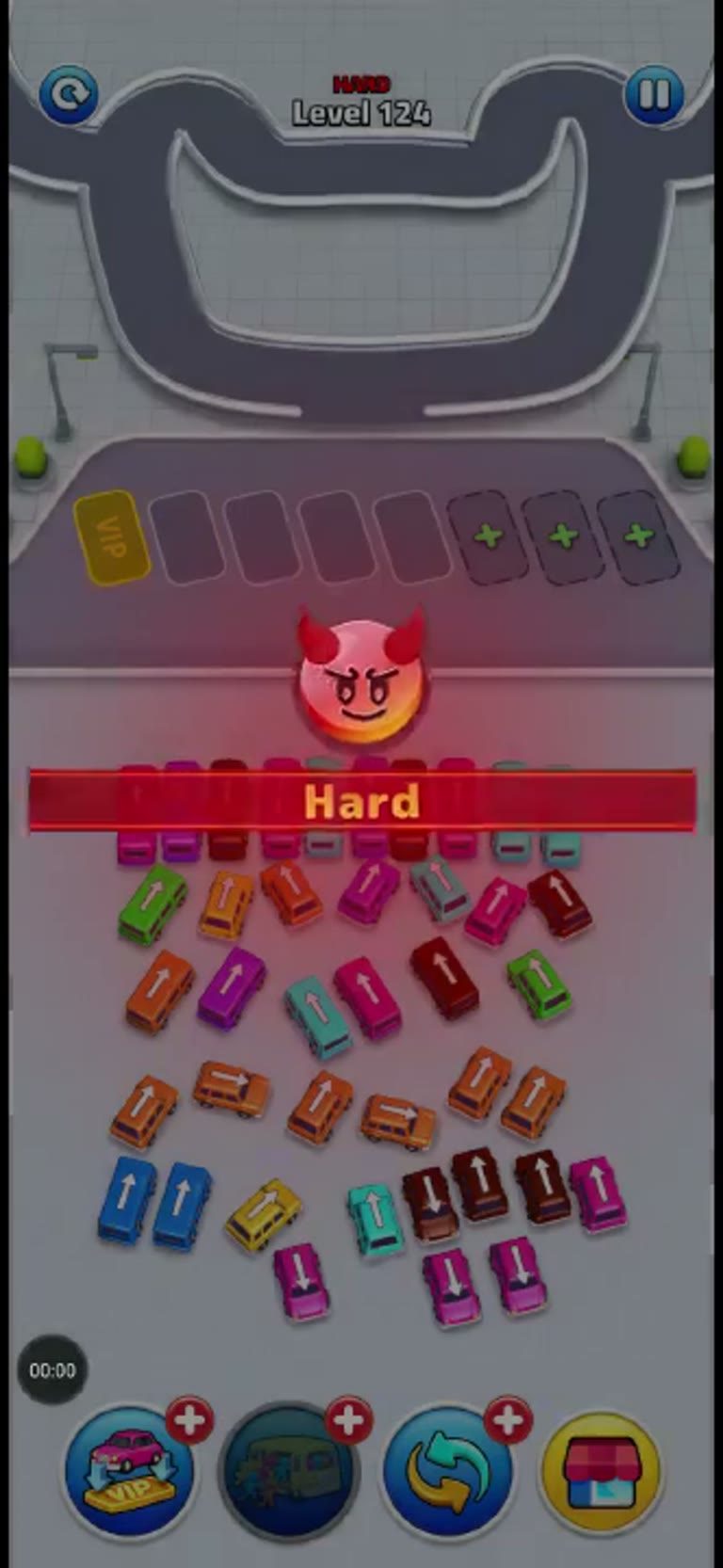 Bus Rush Fever Level 124 gameplay preview