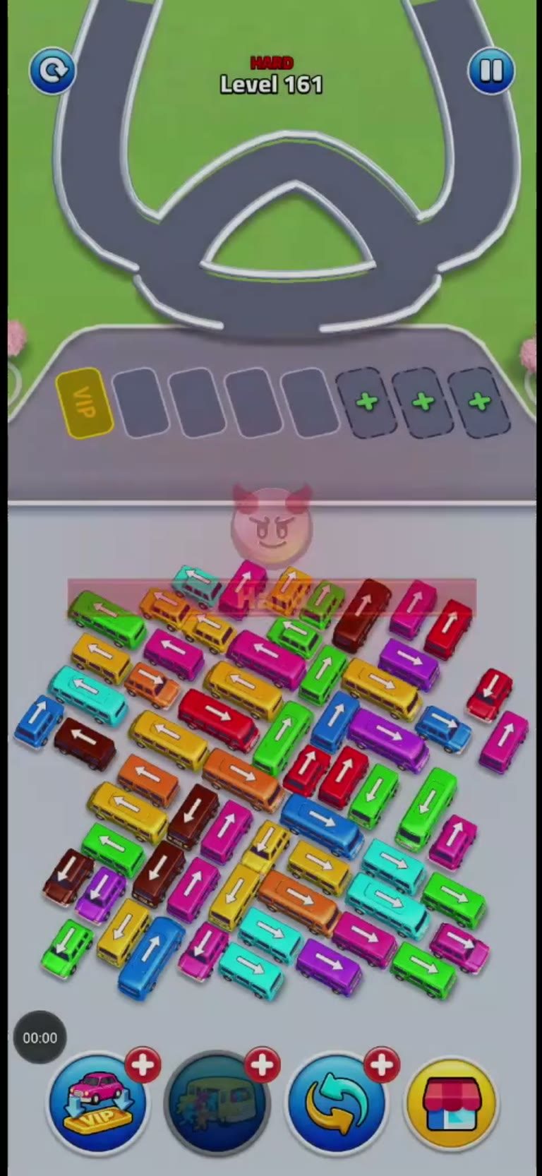 Bus Rush Fever Level 161 gameplay preview