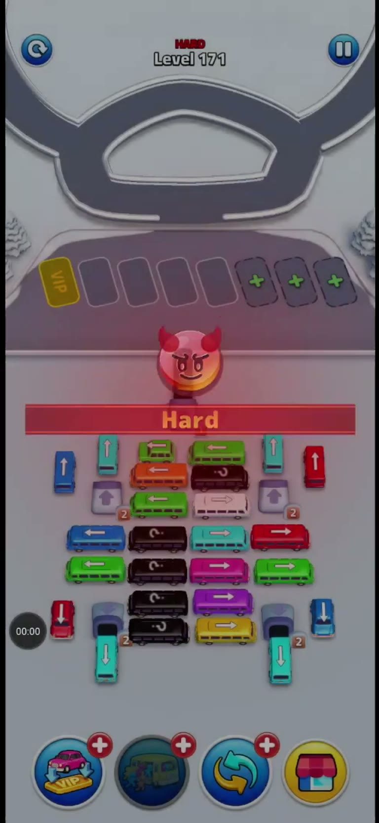 Bus Rush Fever Level 171 gameplay preview