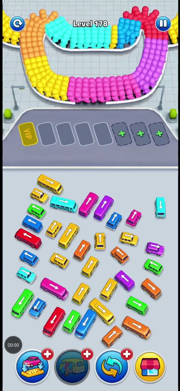 Bus Rush Fever Level 178 gameplay preview