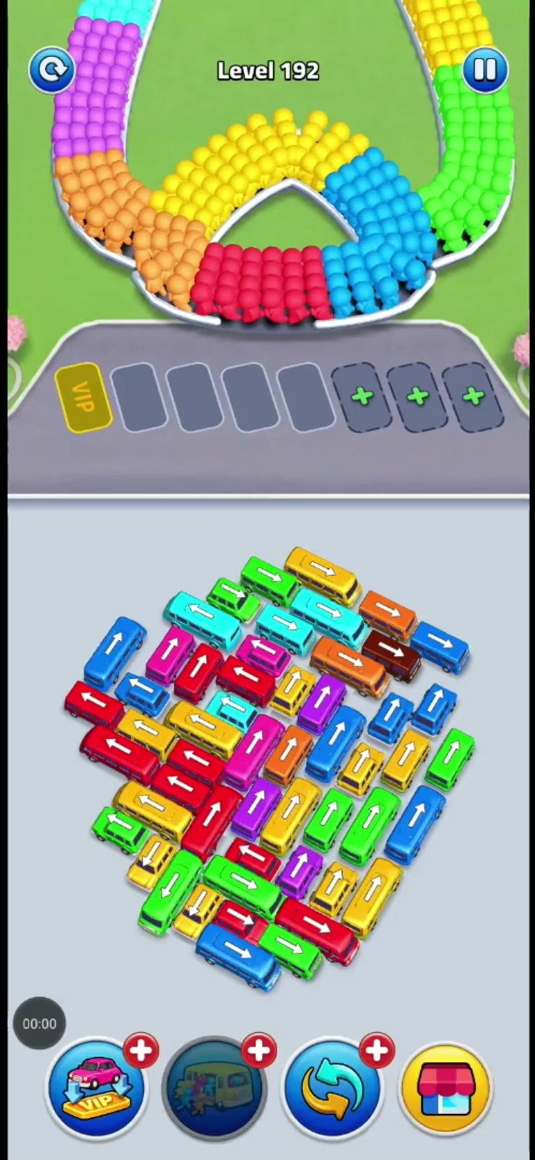 Bus Rush Fever Level 192 gameplay preview
