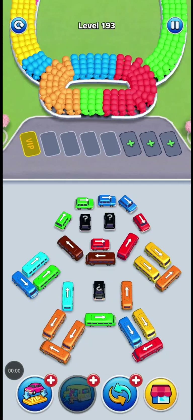 Bus Rush Fever Level 193 gameplay preview