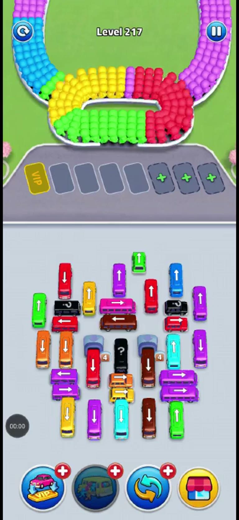 Bus Rush Fever Level 217 gameplay preview
