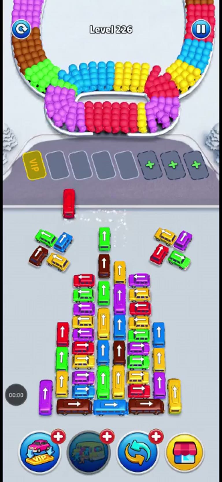 Bus Rush Fever Level 226 gameplay preview