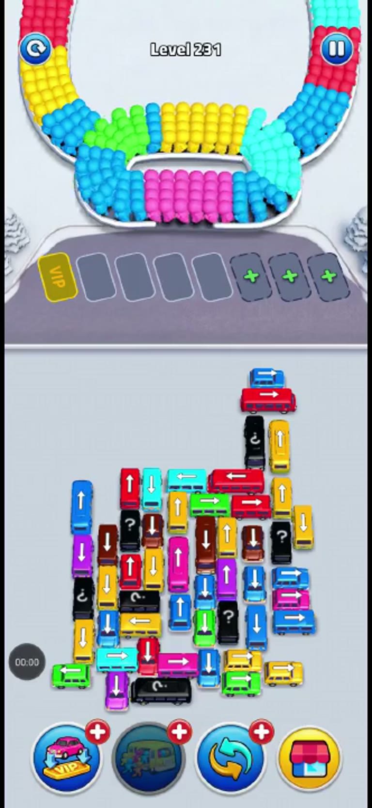 Bus Rush Fever Level 231 gameplay preview