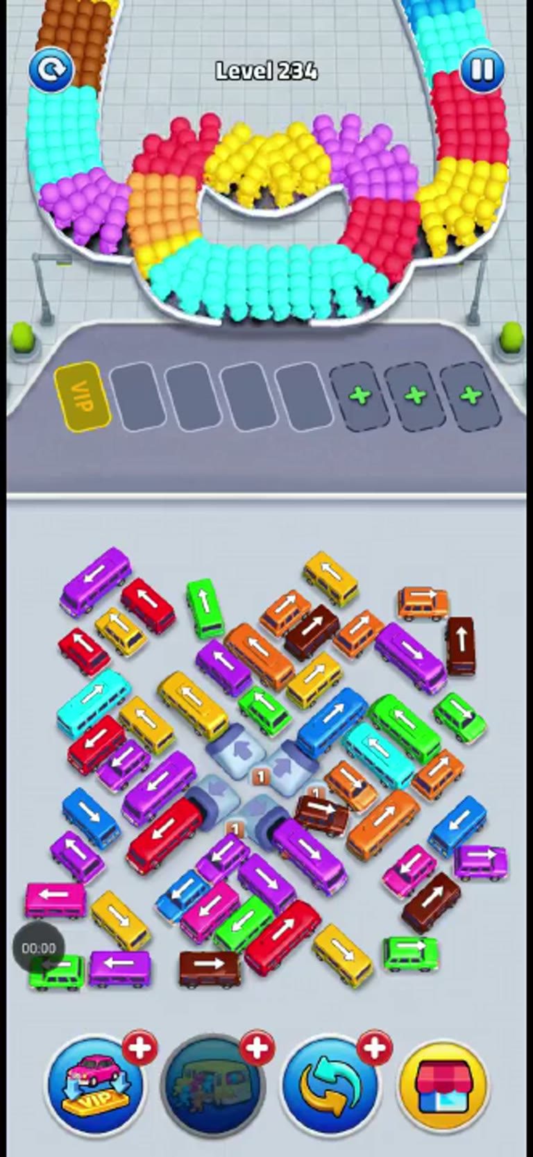 Bus Rush Fever Level 234 gameplay preview