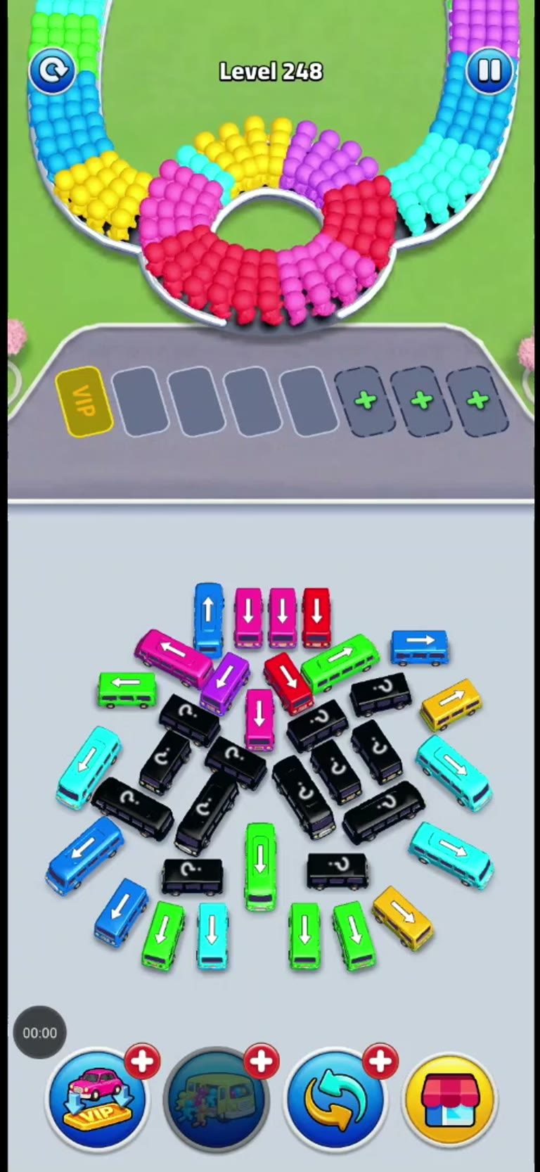 Bus Rush Fever Level 248 gameplay preview