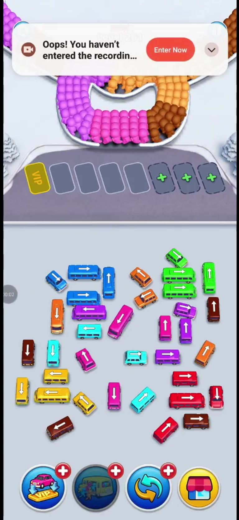 Bus Rush Fever Level 261 gameplay preview