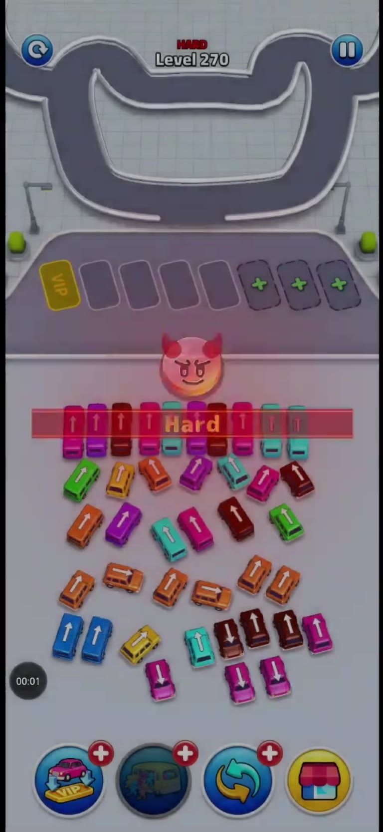 Bus Rush Fever Level 270 gameplay preview