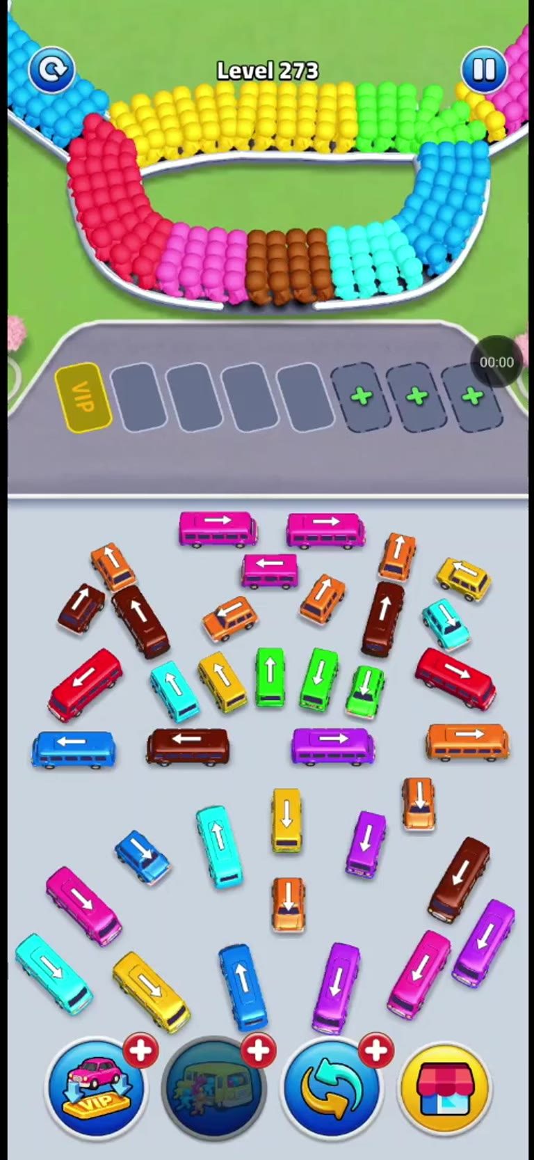 Bus Rush Fever Level 273 gameplay preview