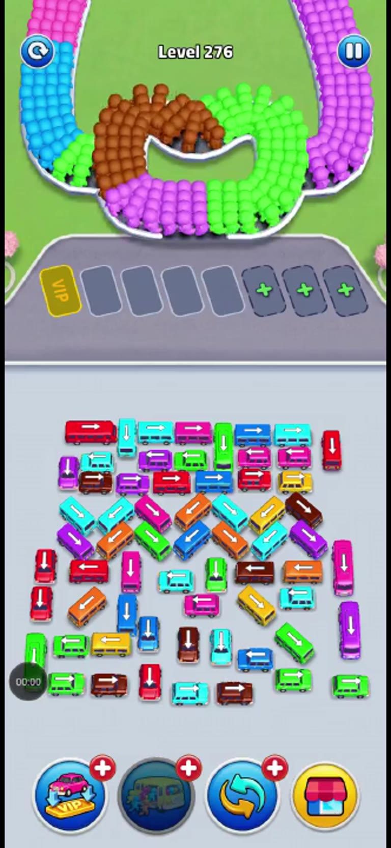 Bus Rush Fever Level 276 gameplay preview