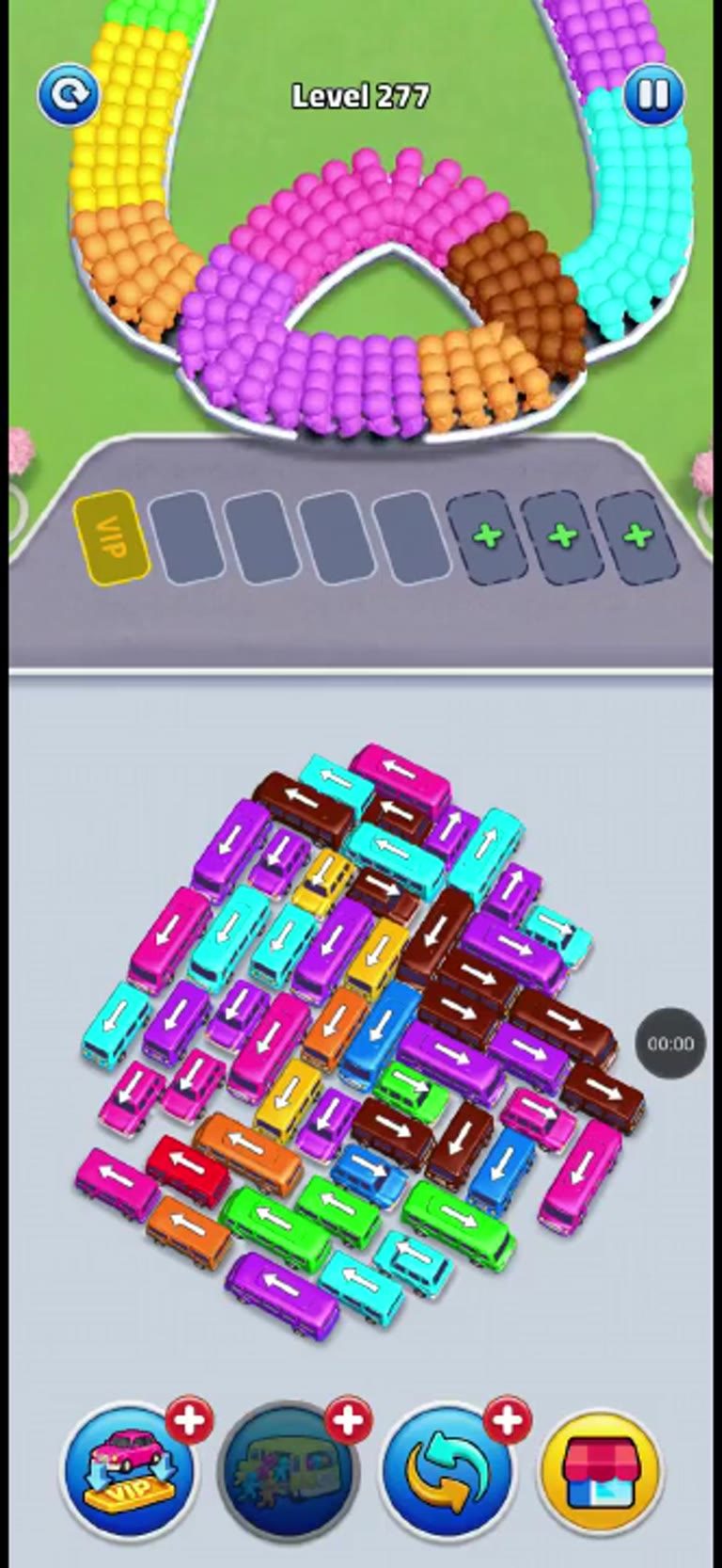 Bus Rush Fever Level 277 gameplay preview