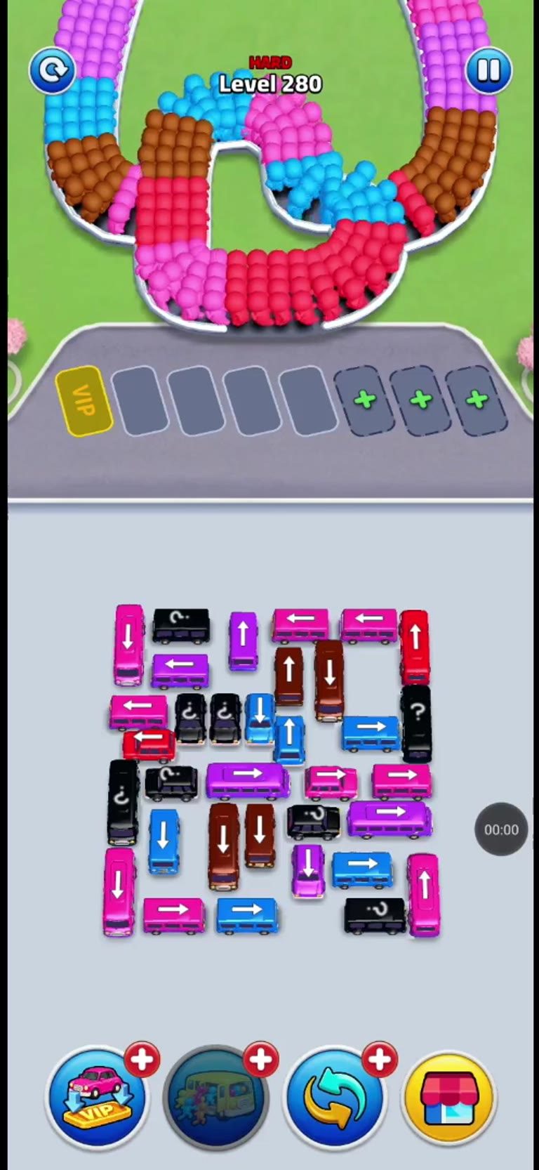 Bus Rush Fever Level 280 gameplay preview