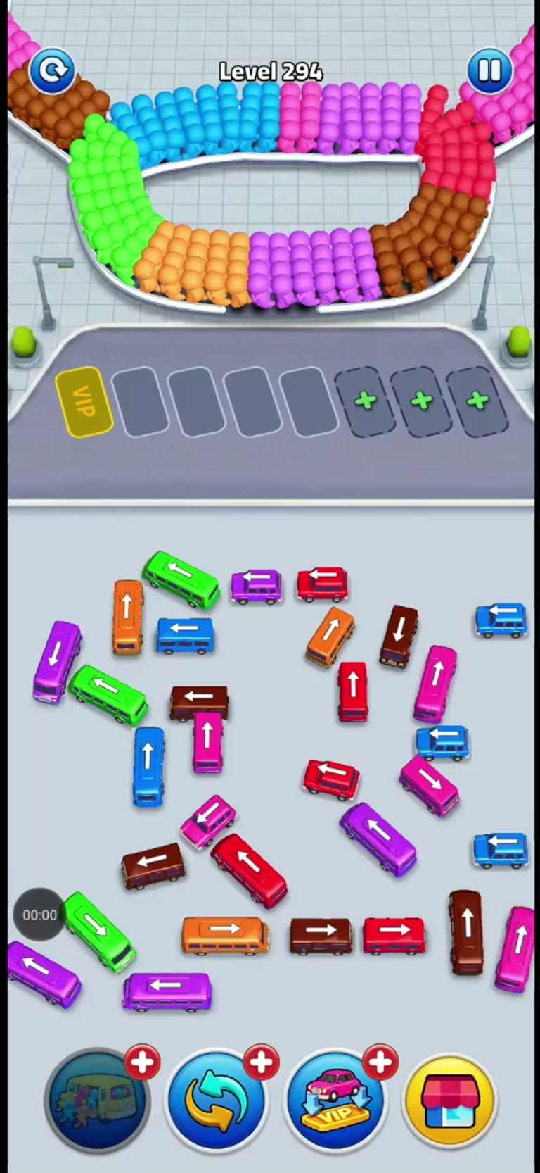 Bus Rush Fever Level 294 gameplay preview