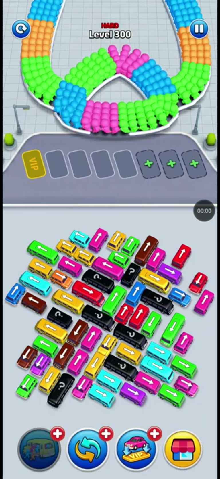 Bus Rush Fever Level 300 gameplay preview