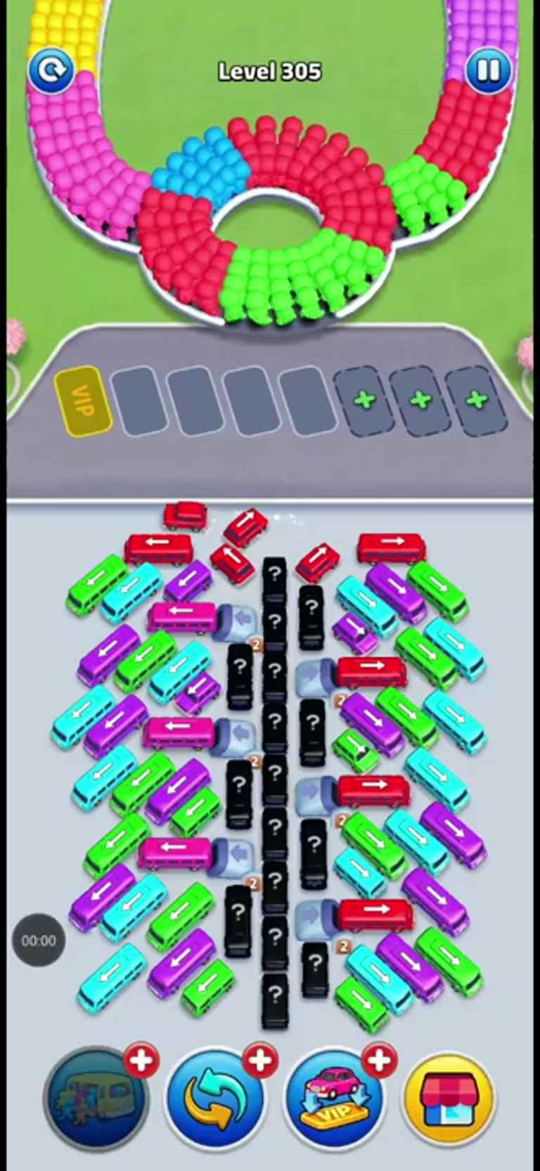 Bus Rush Fever Level 305 gameplay preview
