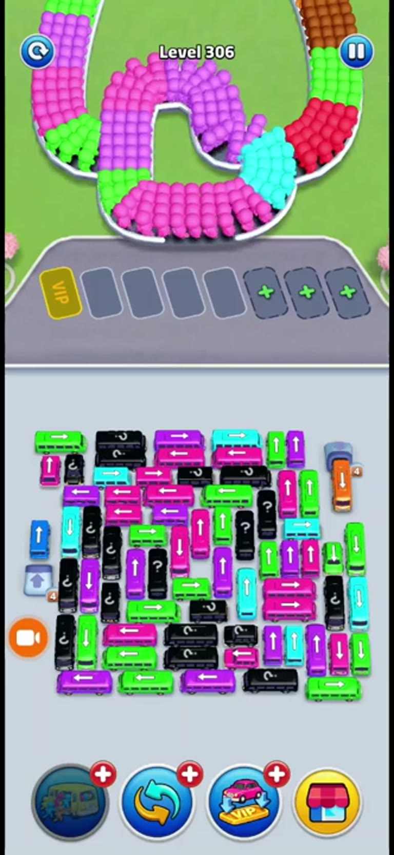 Bus Rush Fever Level 306 gameplay preview