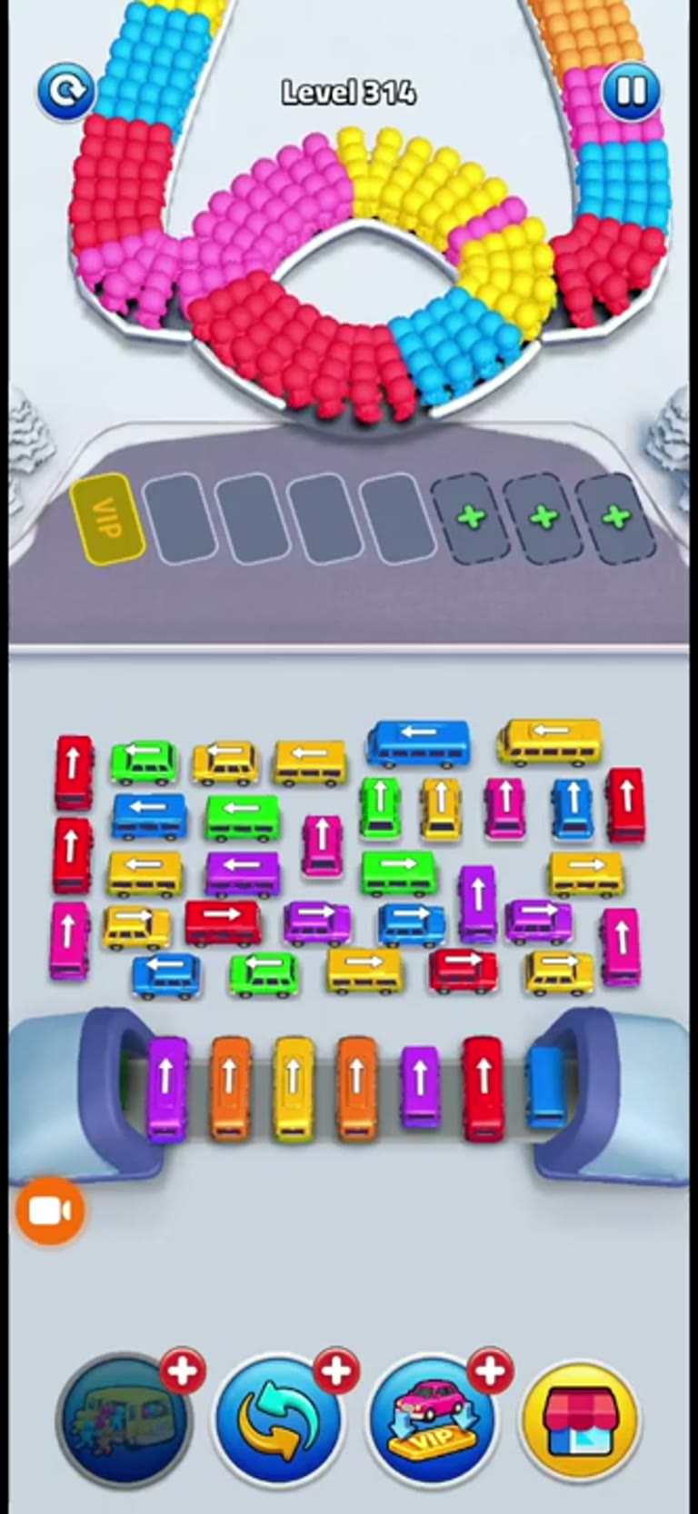 Bus Rush Fever Level 314 gameplay preview