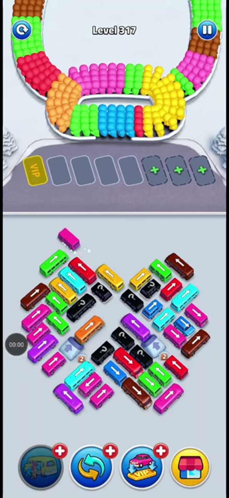 Bus Rush Fever Level 317 gameplay preview