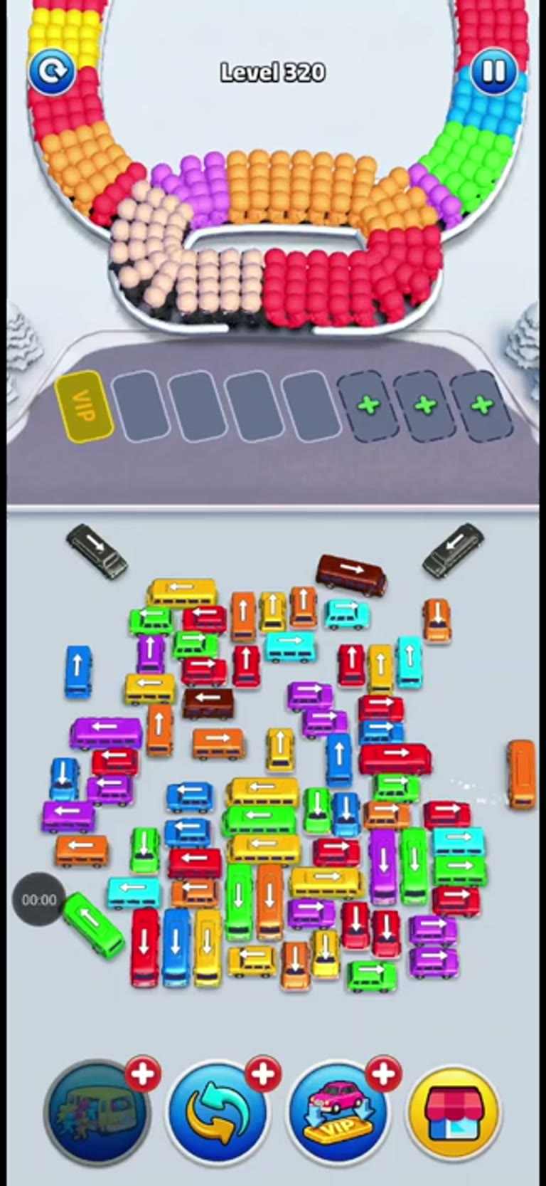 Bus Rush Fever Level 320 gameplay preview