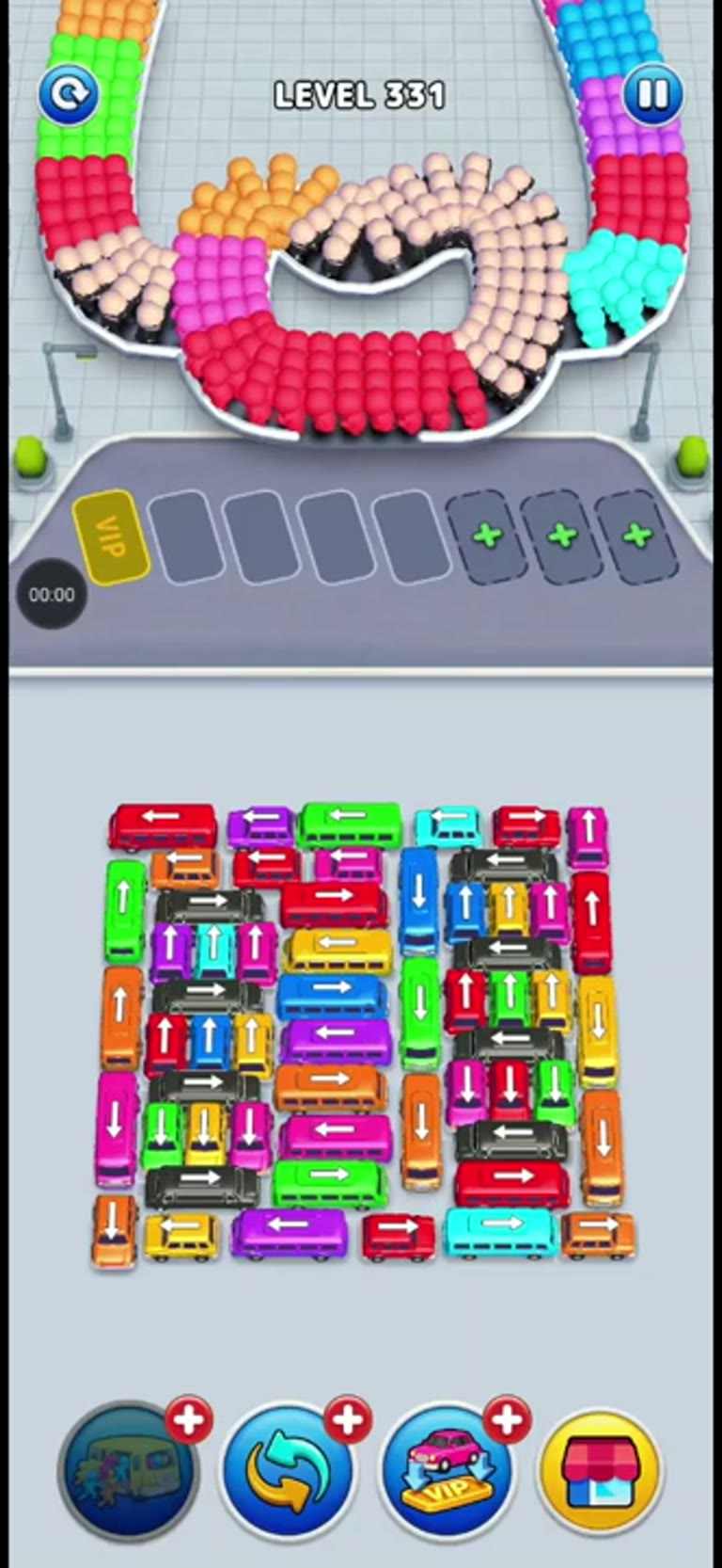 Bus Rush Fever Level 331 gameplay preview