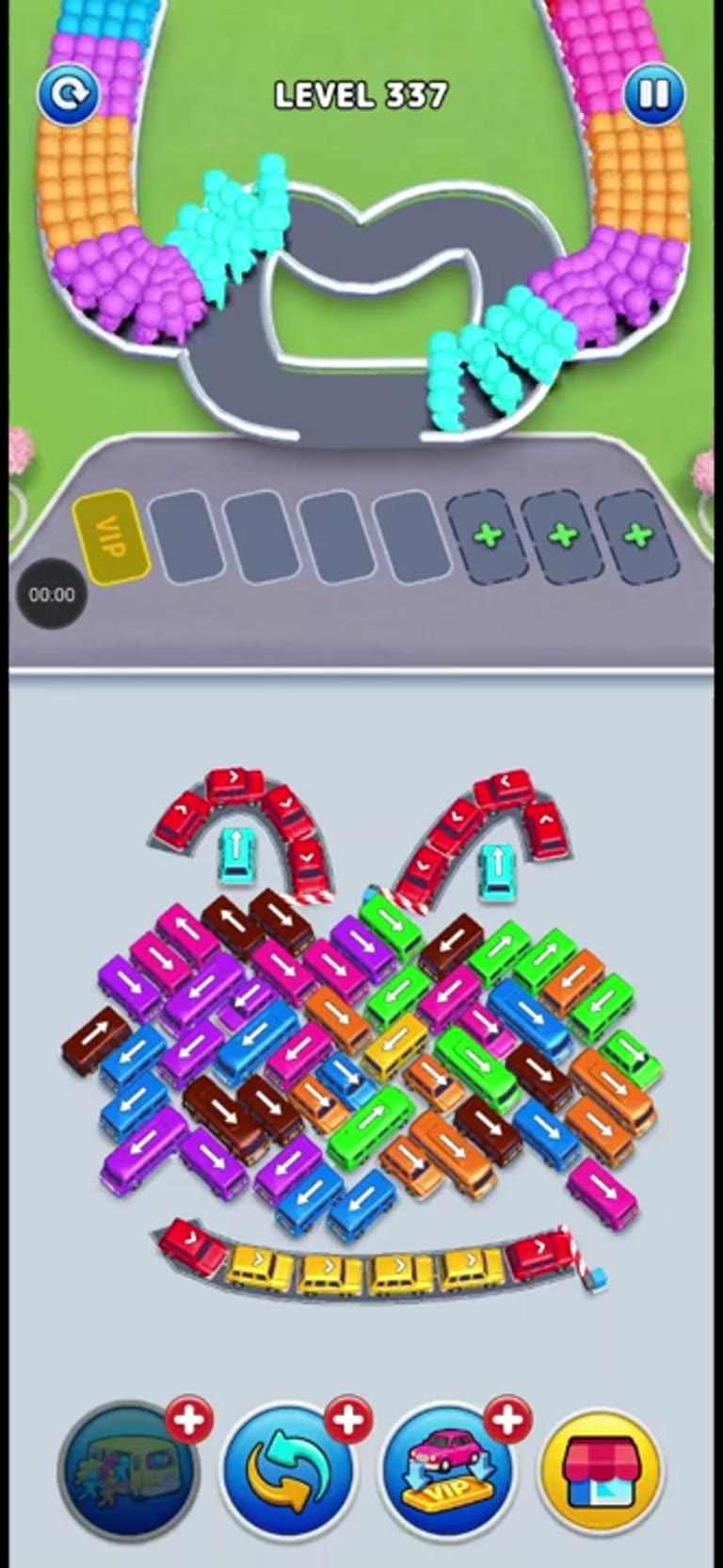 Bus Rush Fever Level 337 gameplay preview
