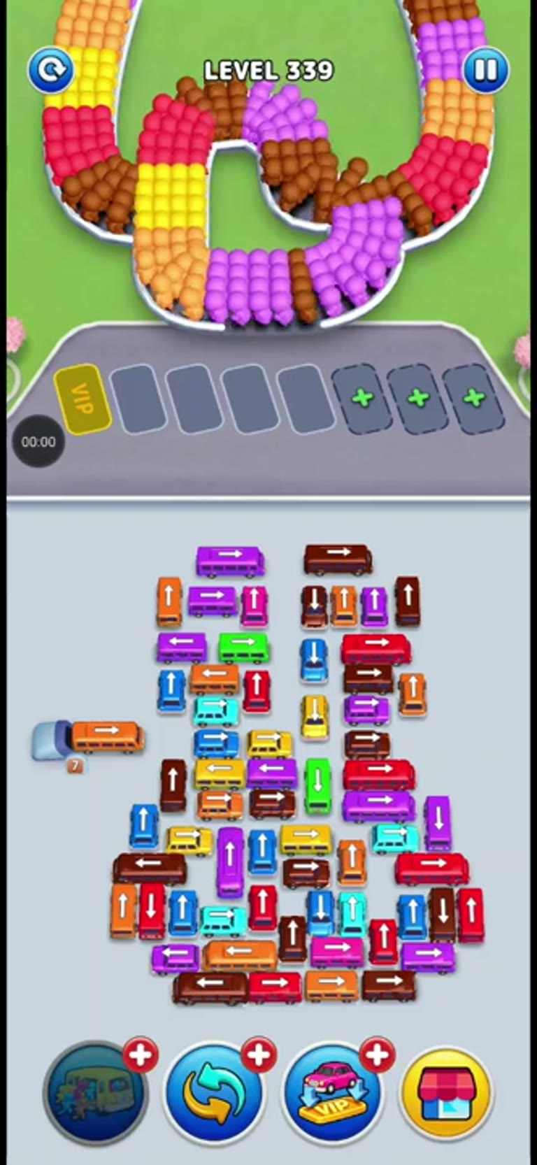 Bus Rush Fever Level 339 gameplay preview