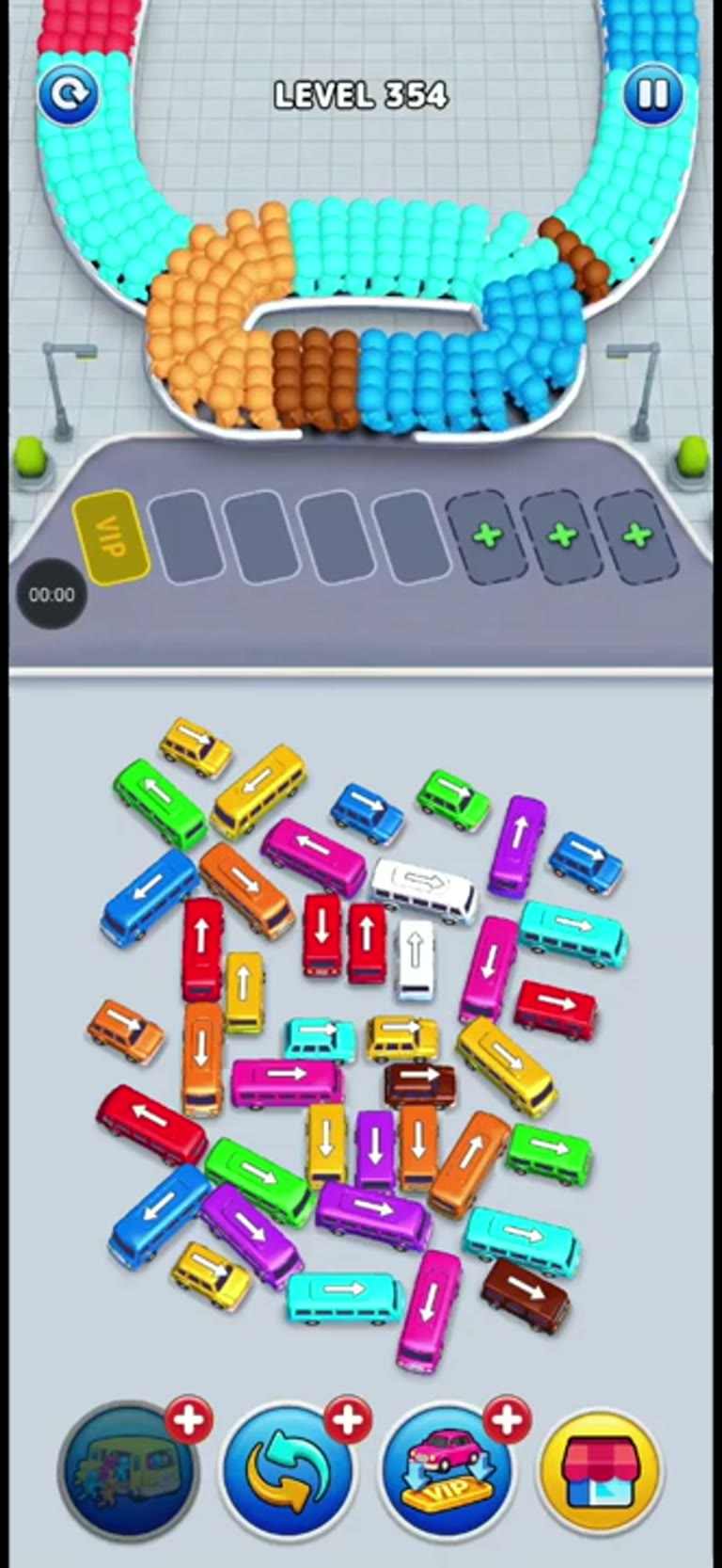 Bus Rush Fever Level 354 gameplay preview