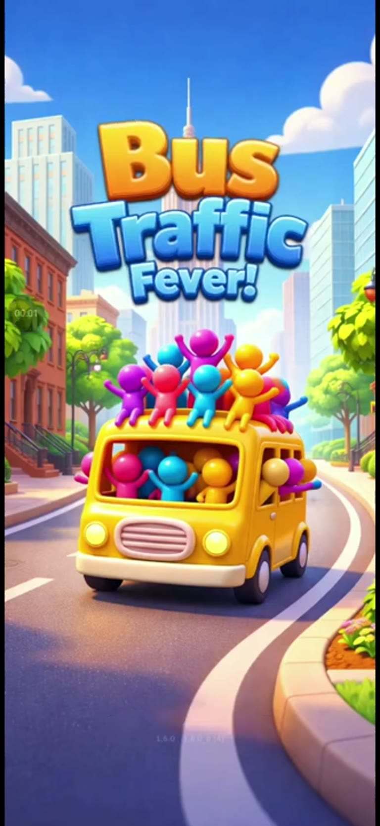 Bus Rush Fever Level 360 gameplay preview