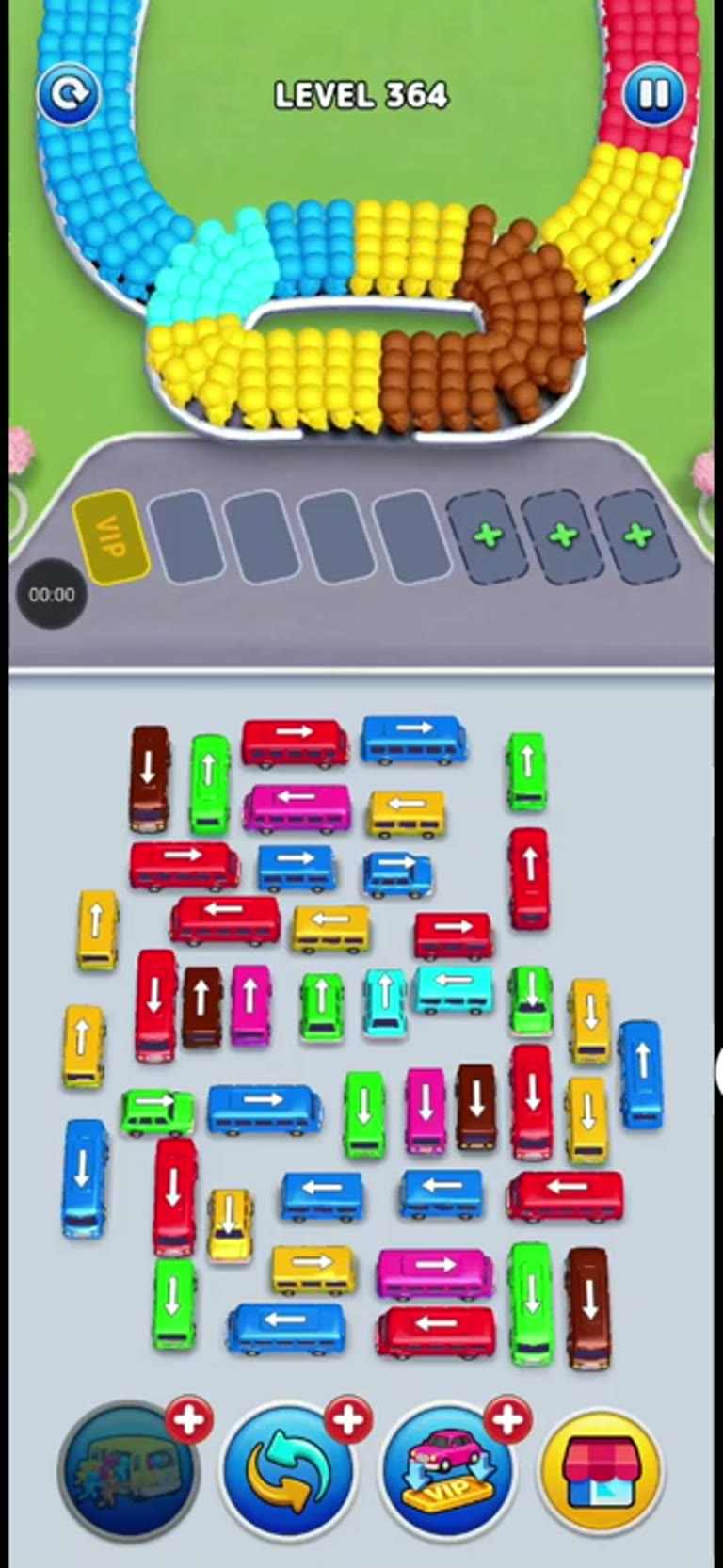 Bus Rush Fever Level 364 gameplay preview