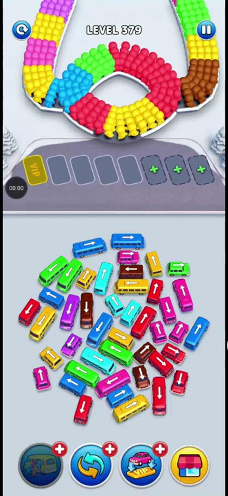 Bus Rush Fever Level 379 gameplay preview