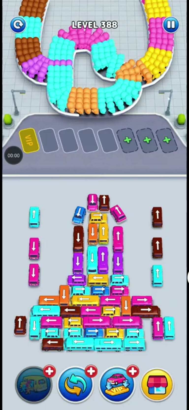 Bus Rush Fever Level 388 gameplay preview