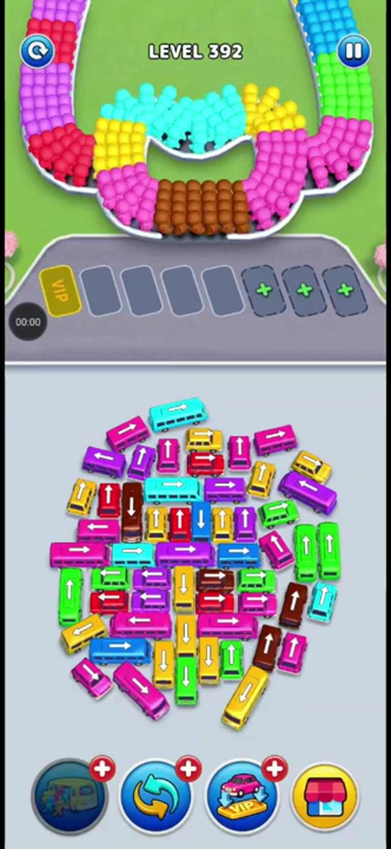 Bus Rush Fever Level 392 gameplay preview