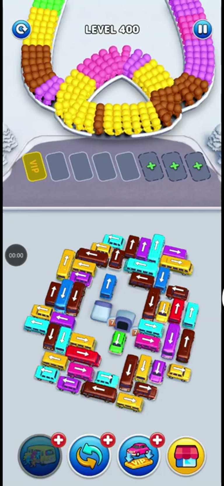 Bus Rush Fever Level 400 gameplay preview