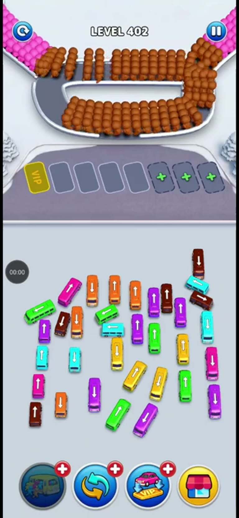 Bus Rush Fever Level 402 gameplay preview