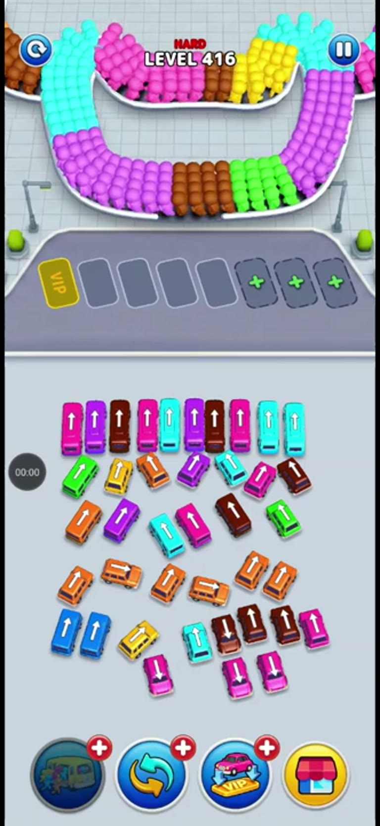 Bus Rush Fever Level 416 gameplay preview