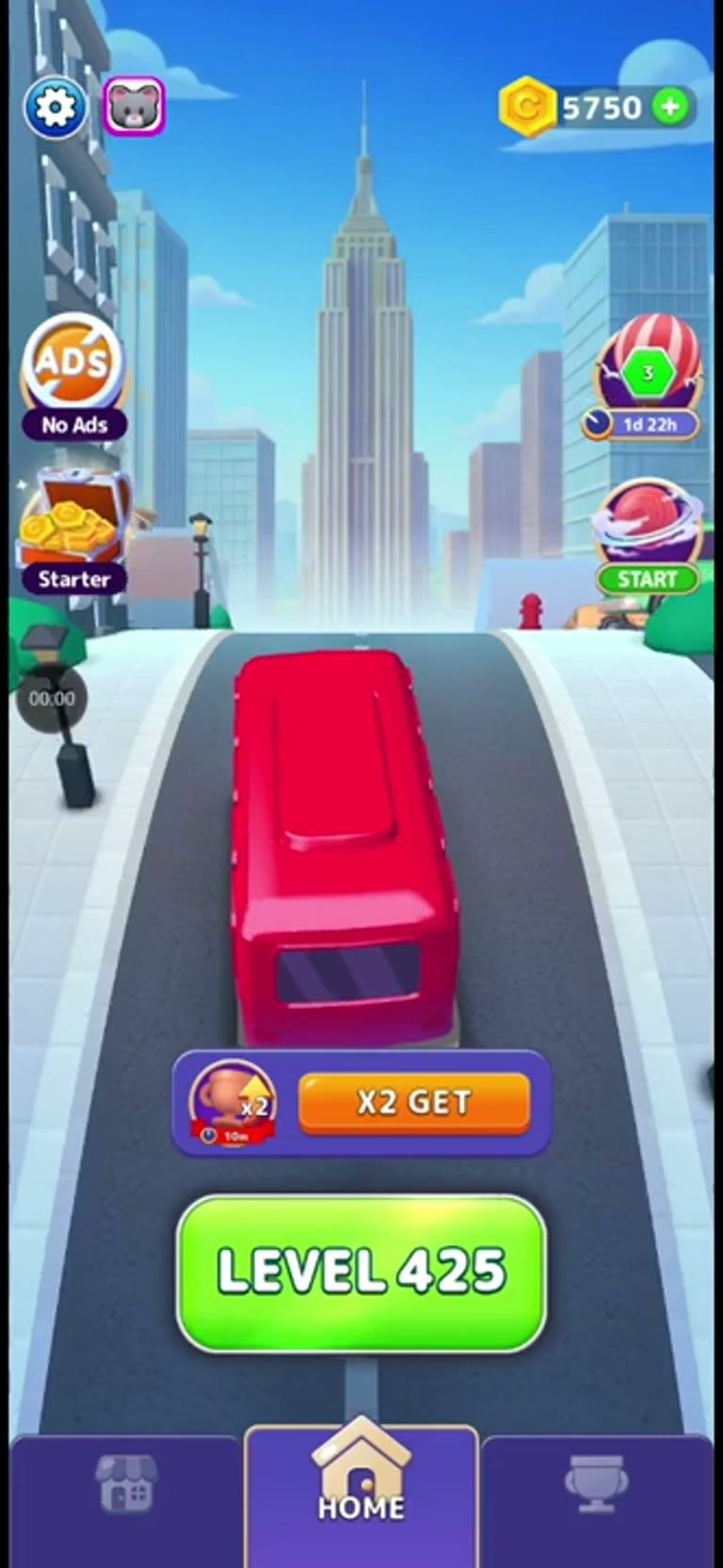 Bus Rush Fever Level 425 gameplay preview