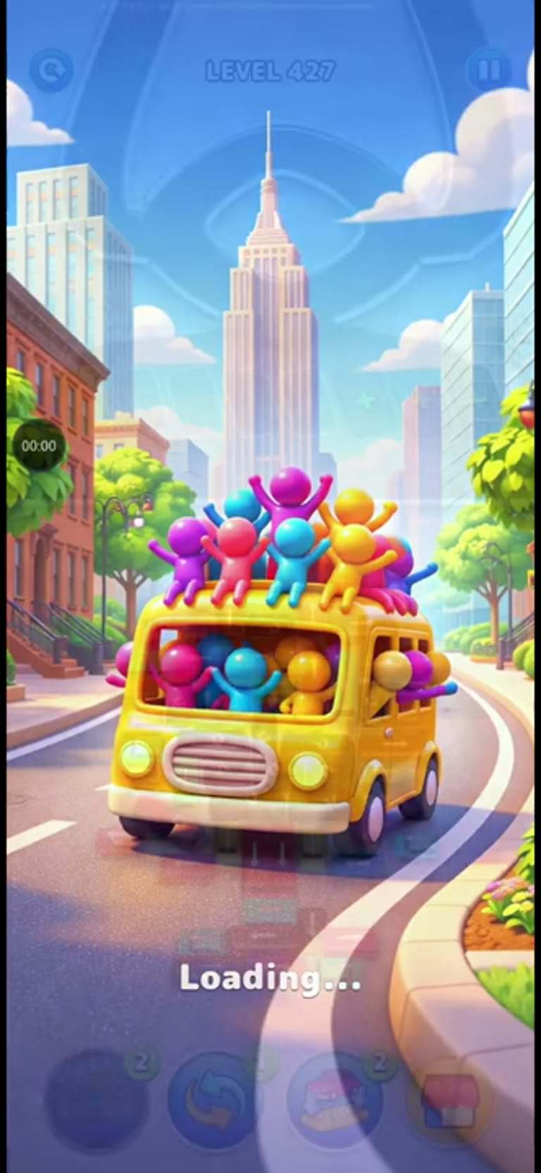Bus Rush Fever Level 427 gameplay preview