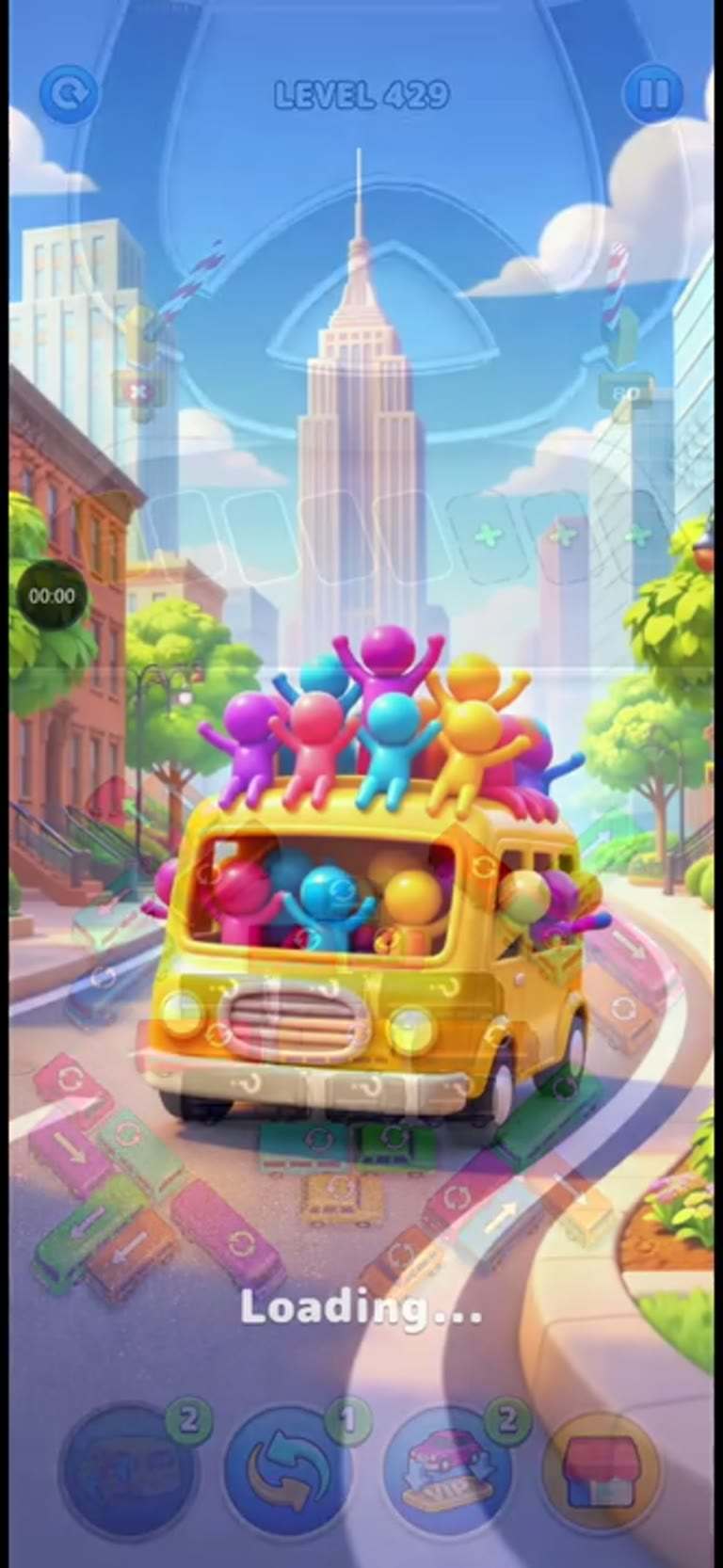Bus Rush Fever Level 429 gameplay preview