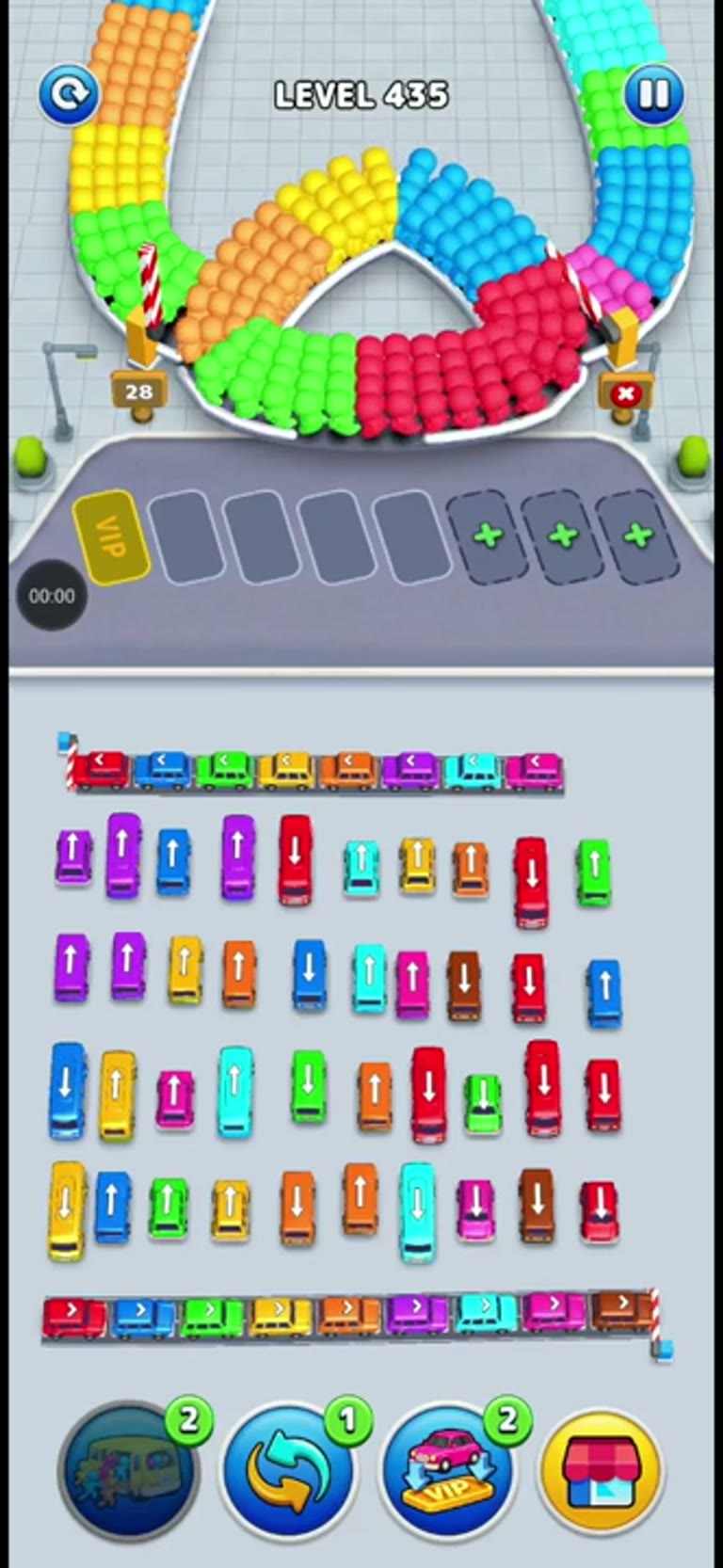 Bus Rush Fever Level 435 gameplay preview