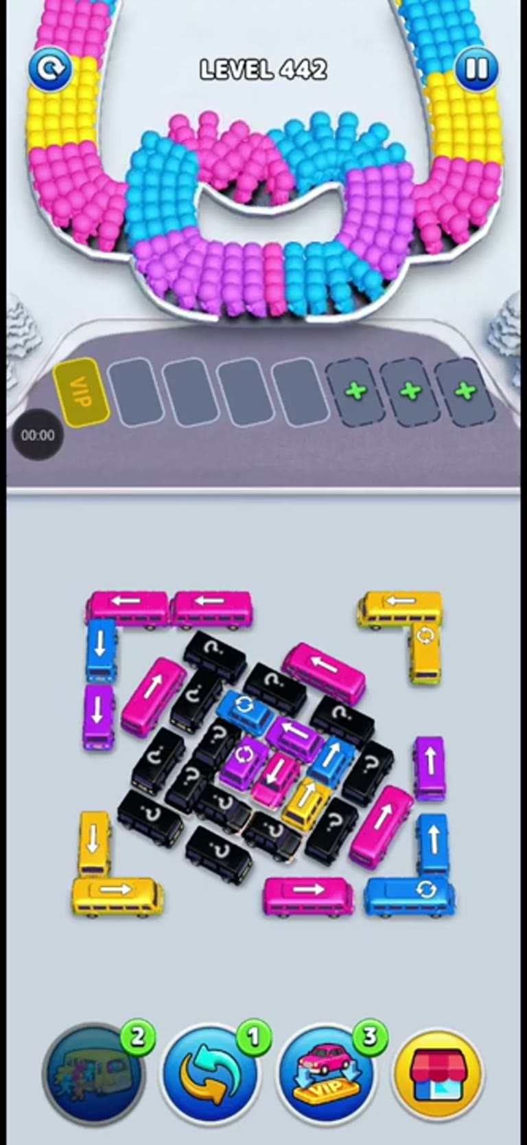 Bus Rush Fever Level 442 gameplay preview