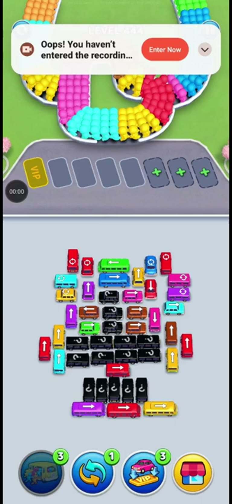 Bus Rush Fever Level 444 gameplay preview