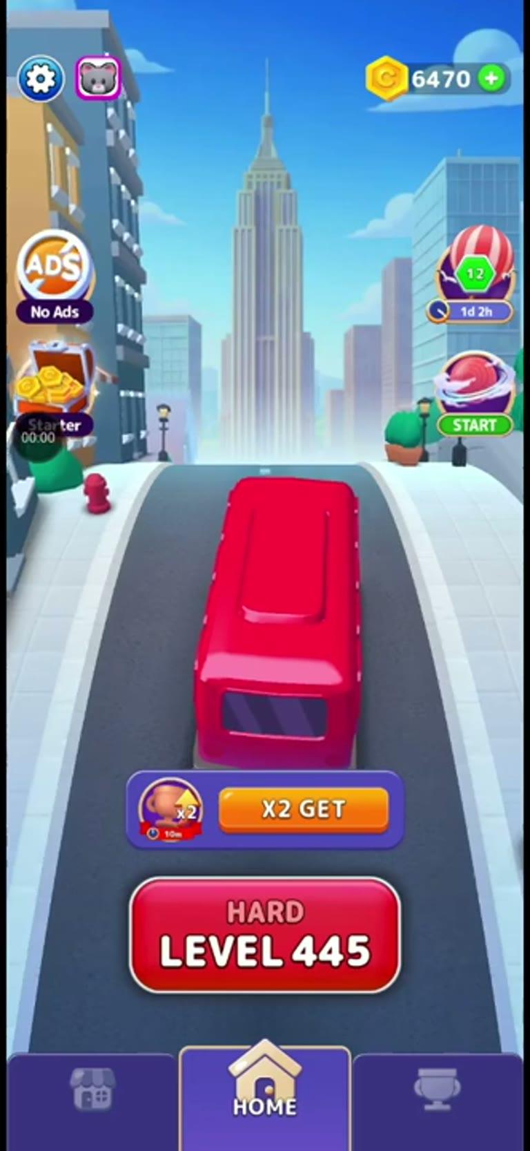 Bus Rush Fever Level 445 gameplay preview