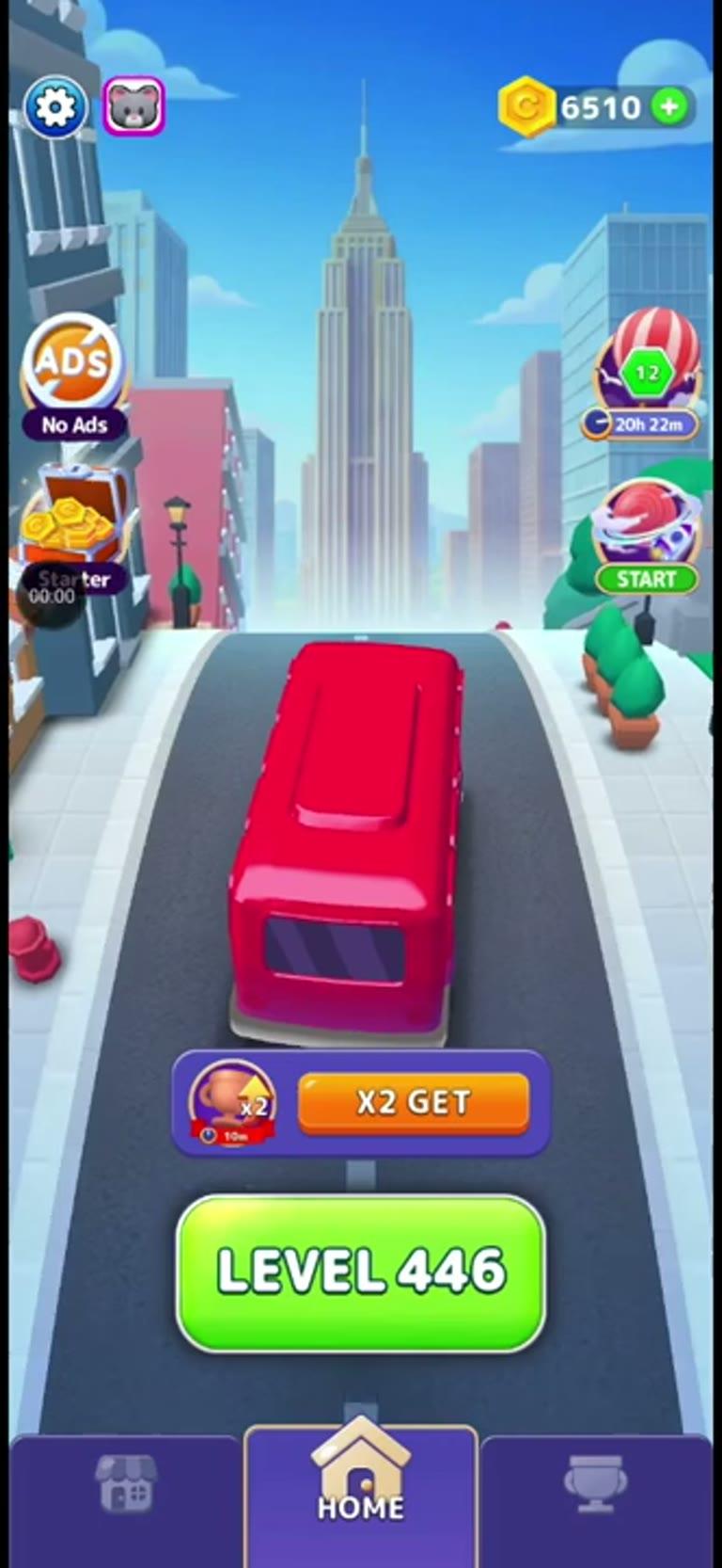 Bus Rush Fever Level 446 gameplay preview