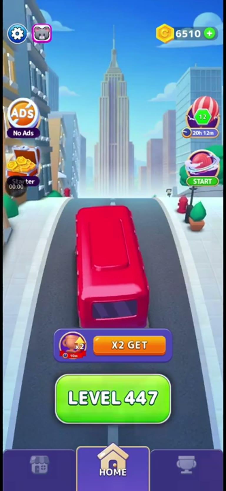 Bus Rush Fever Level 447 gameplay preview