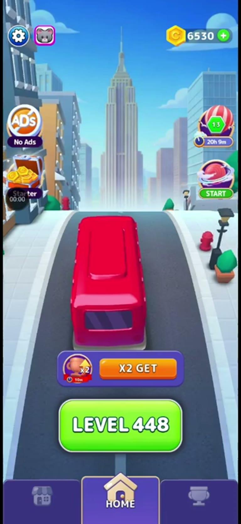 Bus Rush Fever Level 448 gameplay preview