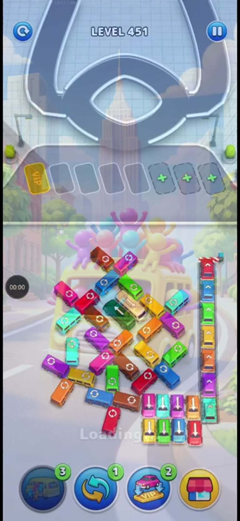 Bus Rush Fever Level 451 gameplay preview