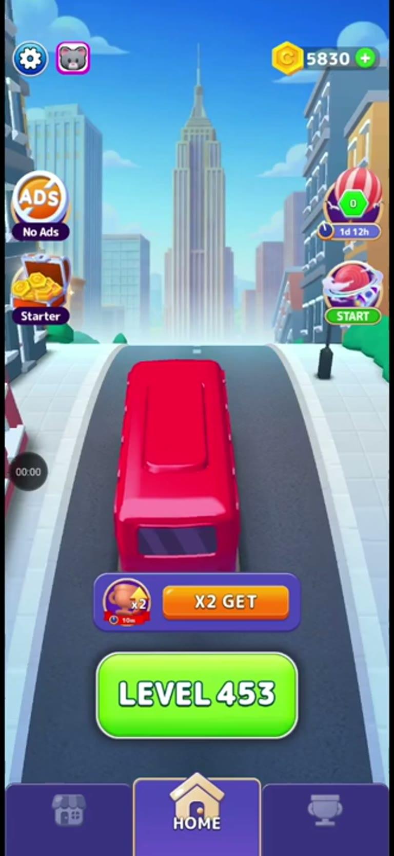 Bus Rush Fever Level 453 gameplay preview