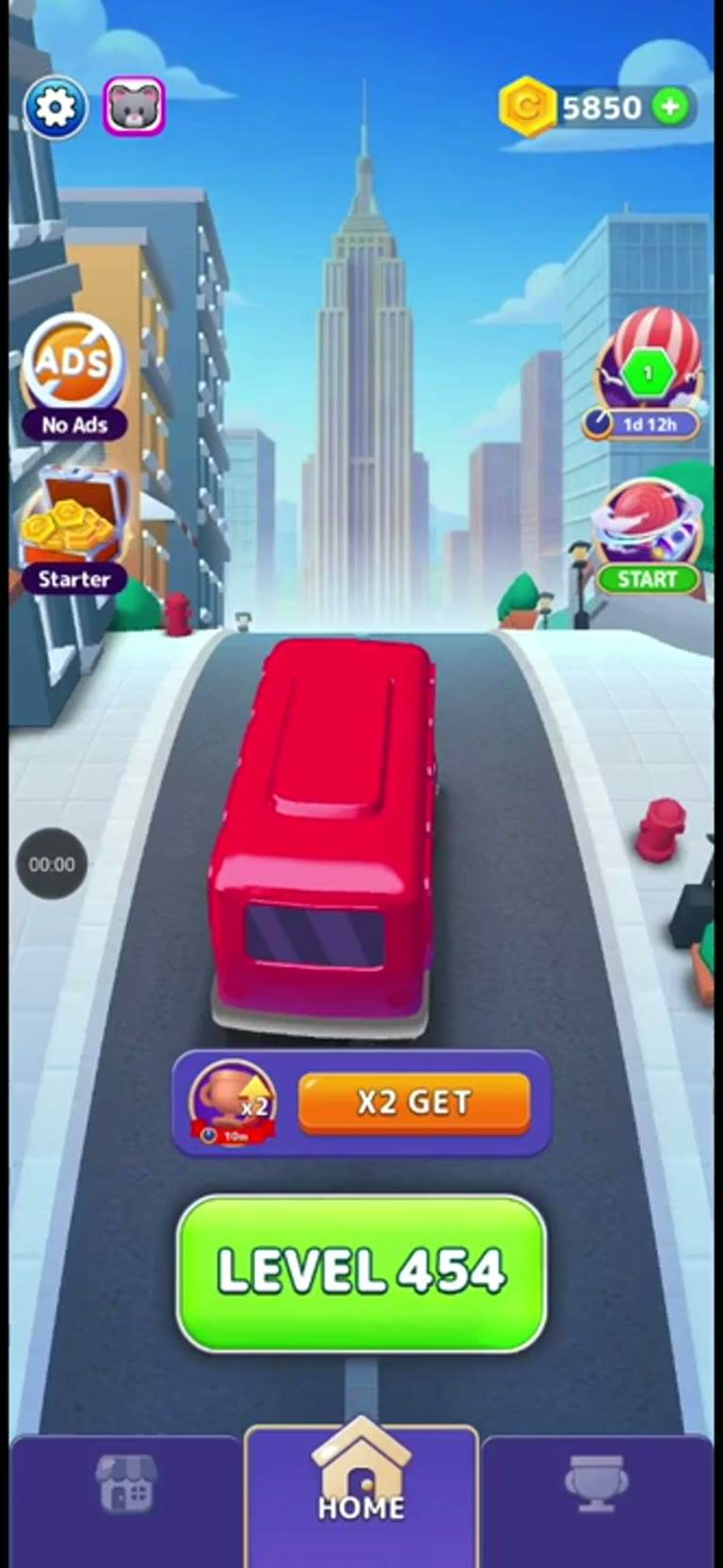 Bus Rush Fever Level 454 gameplay preview